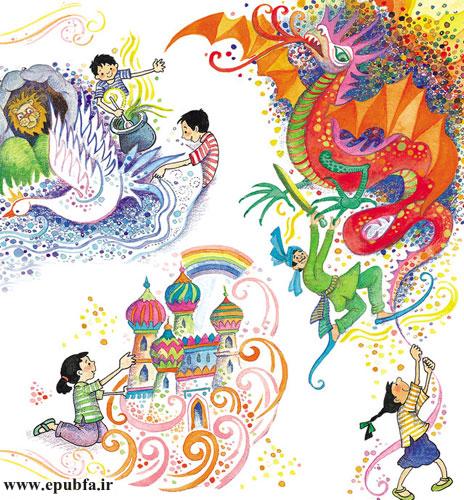 آنها آموختند چگونه میشود قصههای جدیدی ساخت، چطور میتوان به داستان ها شاخ و برگ داد،